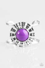 Load image into Gallery viewer, Paparazzi ~ Call Me Colorful ~ Purple Cuff Bracelet