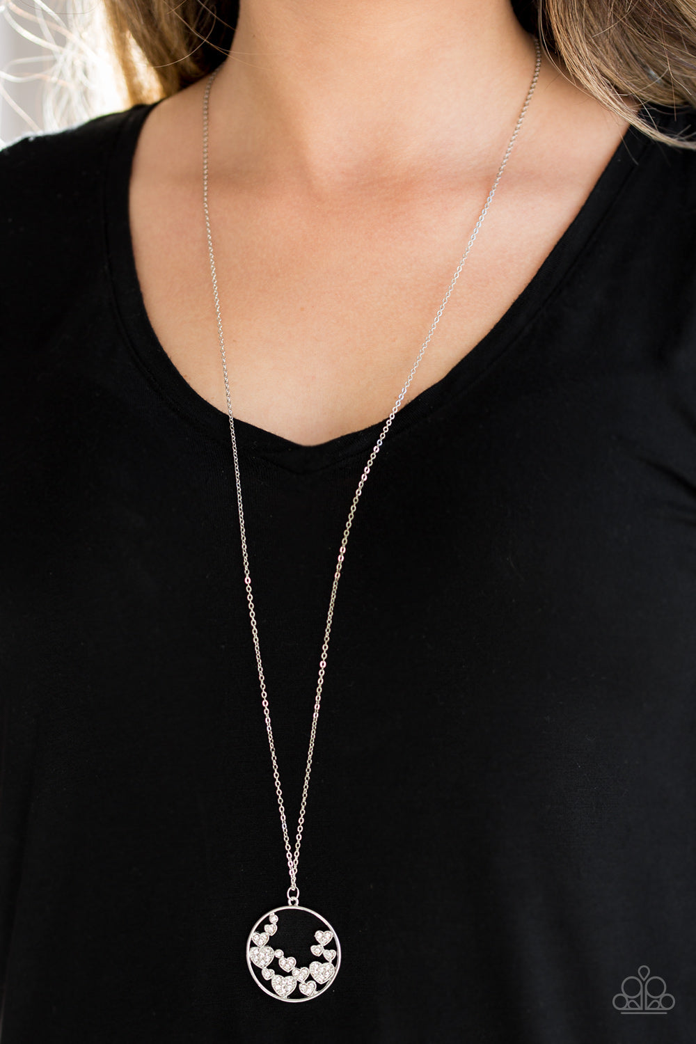 Paparazzi ~ Call Me Cupid ~ White Necklace Set