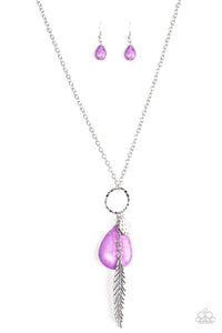 Paparazzi ~ Canyon Quest ~ Purple Necklace Set