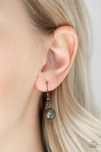 Load image into Gallery viewer, Paparazzi ~ Cast Away Treasure ~ Black Gunmetal Necklace Set