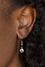 Load image into Gallery viewer, Paparazzi ~ Gleaming Gardens ~ White  Cat&#39;s Eye Stone Necklace Set