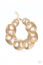 Load image into Gallery viewer, Paparazzi ~ Casual Connoisseur ~ Gold Bracelet