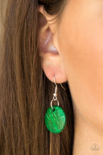 Load image into Gallery viewer, Paparazzi ~ Catalina Coastin ~ Green Wooden Bead Necklace Set