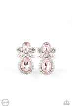 Load image into Gallery viewer, Paparazzi - Celebrity Crowd - Pink Clip On Earrings - Klassy Jewelz Boutique