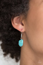 Load image into Gallery viewer, Paparazzi ~ Change Of Heart ~ Blue Turquoise  Inspirational Necklace Set
