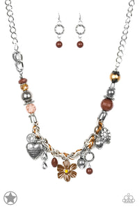 Paparazzi - Charmed, I Am Sure - Black Necklace - Klassy Jewelz Boutique