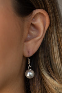 Paparazzi - Charmingly Colorful - Silver  Pearl Necklace - Klassy Jewelz Boutique