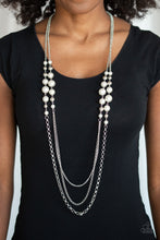 Load image into Gallery viewer, Paparazzi ~ Charmingly Colorful ~ White Necklace Set
