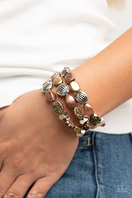 Paparazzi ~ Charmingly Cottagecore ~ Multi Infinity Style Bracelet