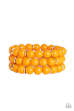 Load image into Gallery viewer, Paparazzi ~ Chroma Collision ~ Orange Beaded Bracelet