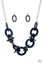 Load image into Gallery viewer, Paparazzi ~ Chromatic Charm ~ Blue Necklace Set