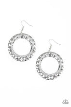 Load image into Gallery viewer, Paparazzi ~ Cinematic Shimmer ~ White Earrings (Life of the Party Exclusive)