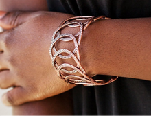 Load image into Gallery viewer, Paparazzi ~ The Main Contender ~ Copper Necklace and Bracelet Set