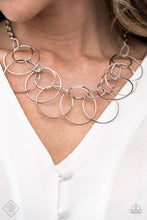 Load image into Gallery viewer, Paparazzi ~ Circa de Couture ~ Silver Necklace Set (Fashion Fix Exclusive)
