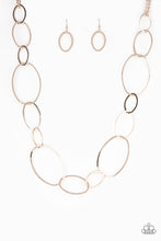 Load image into Gallery viewer, Paparazzi ~ City  Circuit ~ Rose Gold Necklace Set