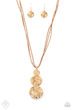 Load image into Gallery viewer, Paparazzi ~ Circulating Shimmer ~ Gold Necklace Set (Fashion Fix Exclusive)