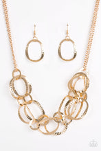 Load image into Gallery viewer, Paparazzi ~ Circus Chic ~ Gold Necklace Set