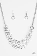 Load image into Gallery viewer, Paparazzi - Circus Tent Tango - Silver Necklace - Klassy Jewelz Boutique