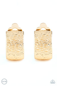 Paparazzi - Cirque Du Couture - Silver Clip-On Earrings - Klassy Jewelz Boutique