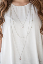 Load image into Gallery viewer, Paparazzi ~ City Blockbuster ~ Pink Necklace Set