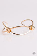 Load image into Gallery viewer, Paparazzi - City Cadence - Gold Cuff Bracelet