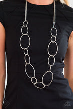 Load image into Gallery viewer, Paparazzi ~ City Circuit ~ Silver Necklace  Set