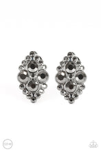 Load image into Gallery viewer, Paparazzi ~ City Gardens ~ Black Clip-On Earrings