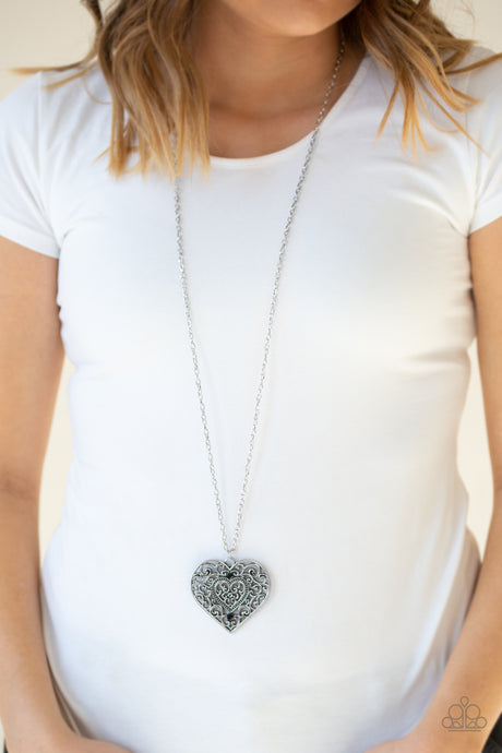 Paparazzi ~ Classic Casanova ~ Black Necklace Set