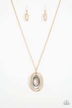 Load image into Gallery viewer, Paparazzi ~ Classic Convergence ~ Gold Necklace Set