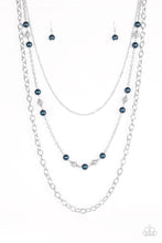 Load image into Gallery viewer, Paparazzi ~ Classical Cadence ~ Blue Necklace Set