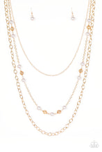 Load image into Gallery viewer, Paparazzi - Classical Cadence - Gold Necklace Set - Klassy Jewelz Boutique