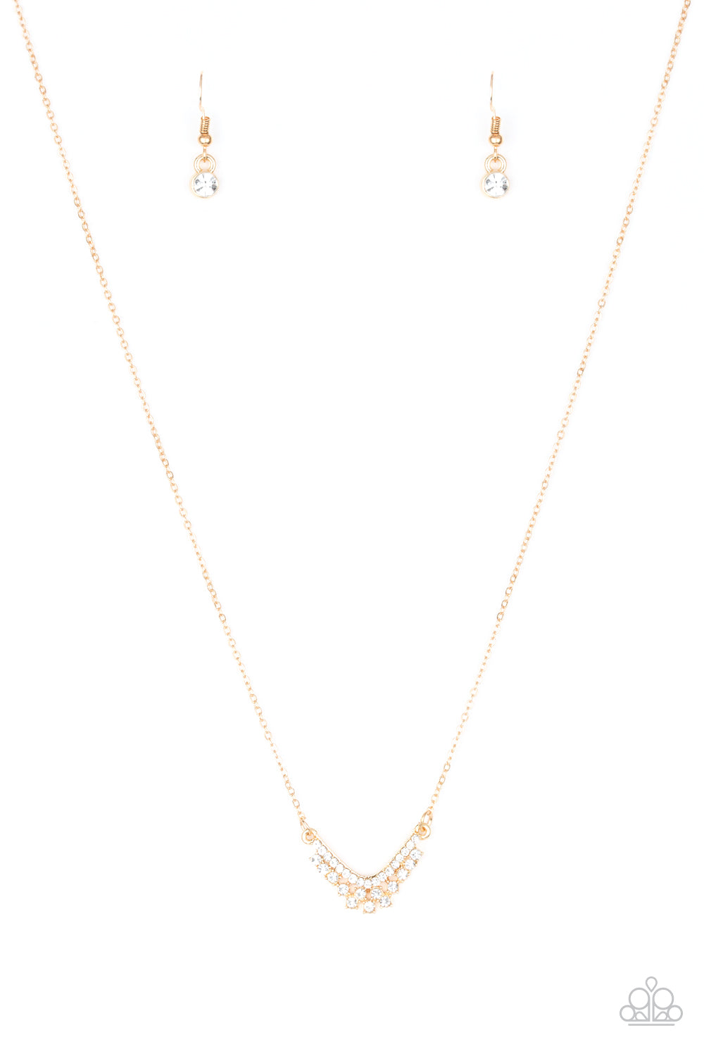 Paparazzi ~ Classically Classic ~ Gold Necklace Set