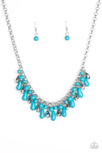 Load image into Gallery viewer, Paparazzi ~ Coastal Cabanas ~ Blue Necklace Set