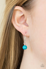 Load image into Gallery viewer, Paparazzi ~ Coastal Cabanas ~ Blue Necklace Set