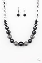 Load image into Gallery viewer, Paparazzi ~ Color Me CEO ~ Black Necklace Set