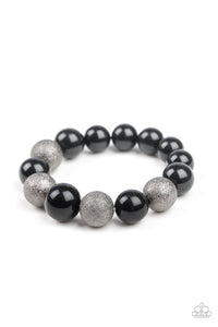 Paparazzi ~ Color Me CEO ~ Black Necklace and Bracelet Set