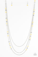 Load image into Gallery viewer, Paparazzi ~ Colorful Cadence ~ Yellow Necklace Set