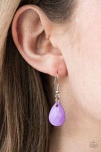 Paparazzi ~ Colorfully Clustered ~ Purple Necklace Set (Fashion Fix Exclusive)