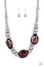 Load image into Gallery viewer, Paparazzi ~ Colorfully Confident ~ Red Necklace Set