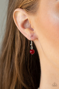 Paparazzi ~ Colorfully Cosmopolitan ~ Red Necklace Set