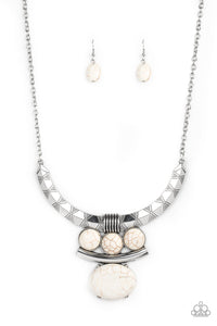 Paparazzi ~ Commander In CHIEFETTE ~ Red Necklace Set