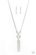 Load image into Gallery viewer, Paparazzi - Confidently Cleopatra - Silver Geometric Pendant Necklace - Klassy Jewelz Boutique