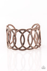 Paparazzi ~ The Main Contender ~ Copper Necklace and Bracelet Set
