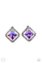 Load image into Gallery viewer, Paparazzi ~ Cosmic Catwalk ~ Purple Clip-On Earrings