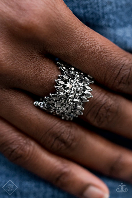 Paparazzi ~ Cosmic Confetti ~ Silver Ring with Stretchy Bands