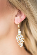 Load image into Gallery viewer, Paparazzi ~ Cosmically Chic ~ Gold Earrings