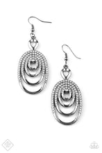 Load image into Gallery viewer, Paparazzi ~ Cosmically Cosmopolitan ~ Black Earrings (Fashion Fix Exclusive Item)