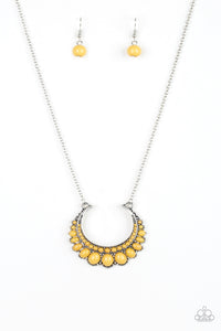 Paparazzi ~ Count To ZEN ~ Yellow Necklace Set