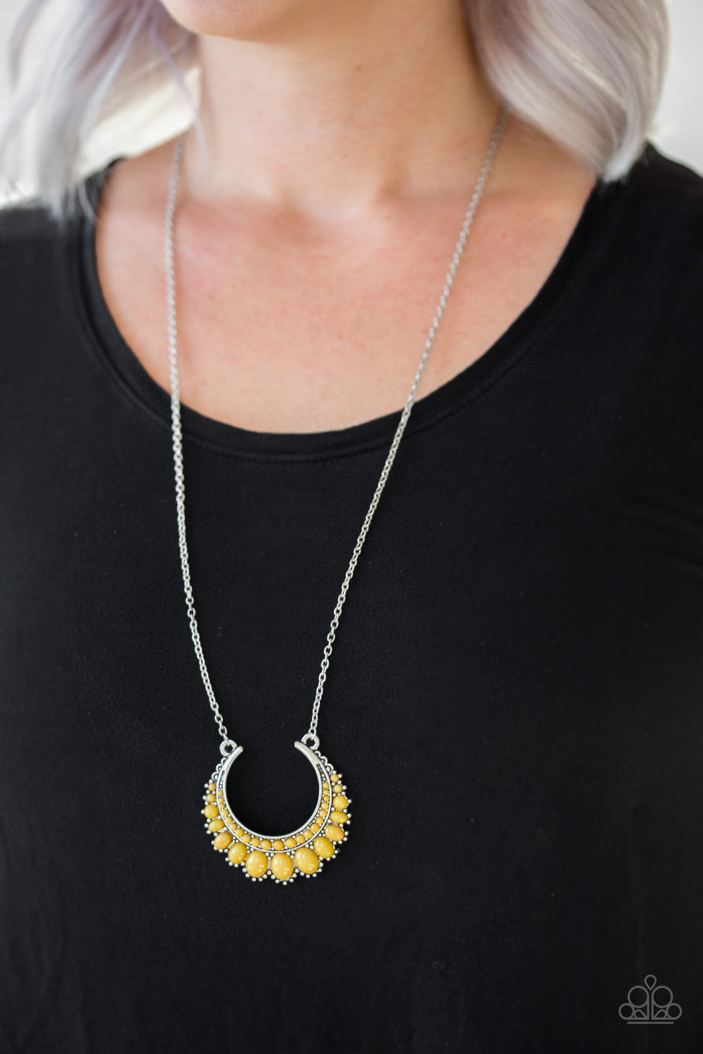 Paparazzi ~ Count To ZEN ~ Yellow Necklace Set