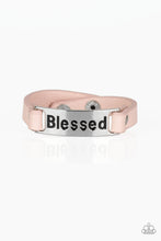 Load image into Gallery viewer, Paparazzi ~ Count Your Blessings ~ Pink Inspirational Bracelet